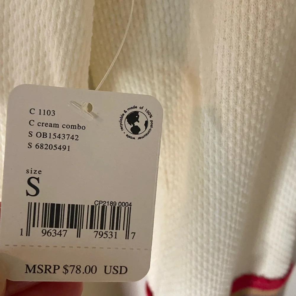 NWT Free People Mikah Layering Cuff In Cream Combo - Picture 4 of 5